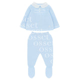 Conjunto Punto Botones Celeste