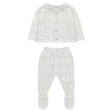 Conjunto Punto Trenza Blanco