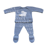 Conjunto Punto Conejo Azul