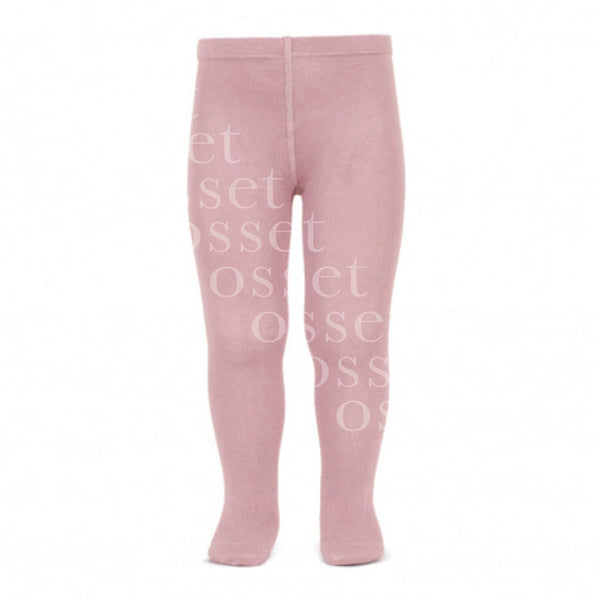 Leotardos Básicos Punto Liso Rosa Palo