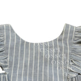 Vestido Lino Rayas
