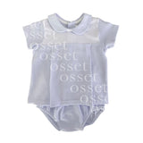 Conjunto Rayas Azul