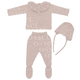 Conjunto Punto Fleur Rosa