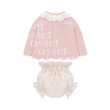 Conjunto Niña Leeds Rosa
