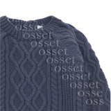 Conjunto Punto Grecas Marino