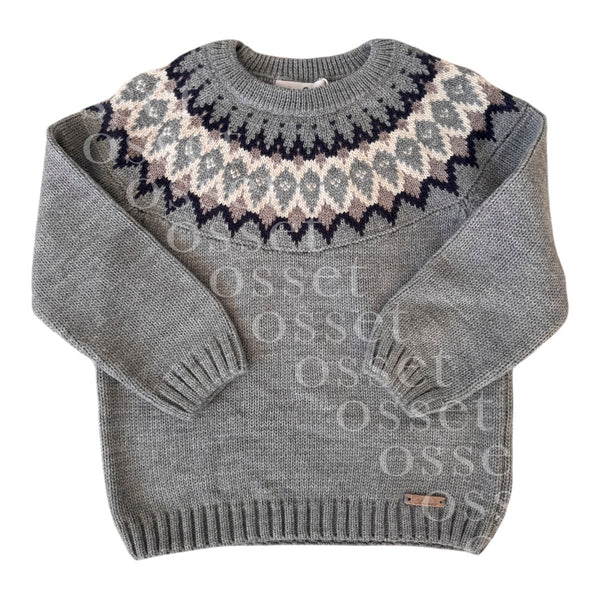 Suéter Jacquard Rombos